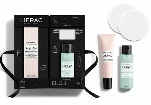Lierac Hydragenist Крем увлажняющий для кожи контура глаз 15 мл+ мицеллярная вода для лица 50 мл, набор, 1 шт. фото