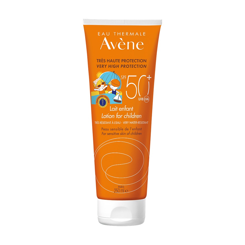 Avene солнцезащитное детское молочко, молочко для тела, 250 мл, 1 шт, SPF 50 фото