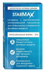 Starmax Витамины Д3 + К2 липосомальные, капсулы, 60 шт. фото 2