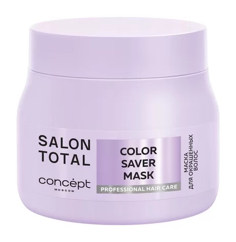 Concept salon total colorsaver маска для окрашенных волос, маска, 500 мл, 1 шт. фото