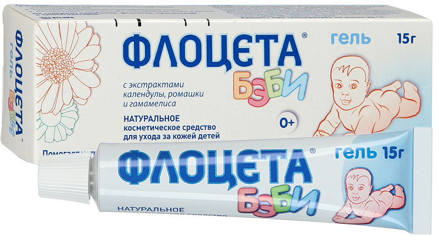 ФЛОЦЕТА Бэби, гель для детей, 15 г, 1 шт. фото