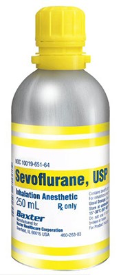Севофлуран, 1 мг/мл, жидкость для ингаляций, 250 мл, 6 шт. фото