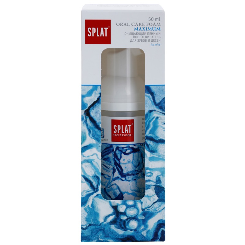 Splat Пенка Очищающая, пена, 50 мл, 1 шт, ледяная мята фото