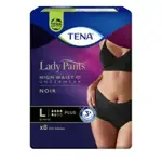 Tena Lady Pants Plus Впитывающие трусы, Large L (3), трусы урологические, 8 шт, черного цвета, 95-130 см фото 2
