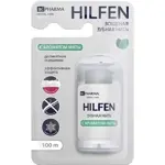 Hilfen Зубная нить вощеная плоская, 100 м, 1 шт, с ароматом мяты фото