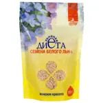 Женская красота Семена белого льна, семена цельные, 100 г, 1 шт. фото