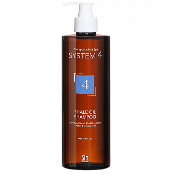 System 4 Терапевтический шампунь №4 для жирной кожи головы, шампунь, 500 мл, 1 шт. фото