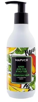 Маруся крем для рук и ногтей комплексный с экстрактом манго, крем, 250 мл, 1 шт. фото