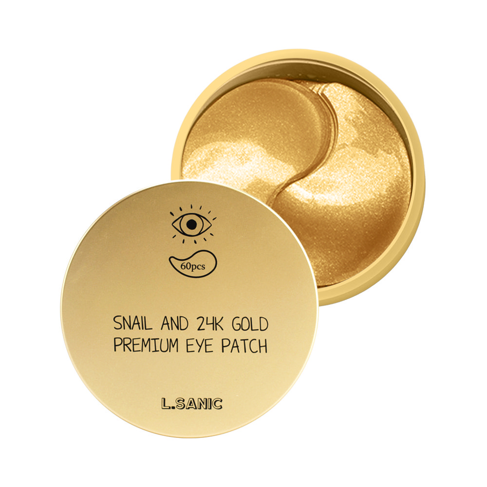 L.Sanic патчи с муцином улитки и золотом, патчи, 60 шт. фото