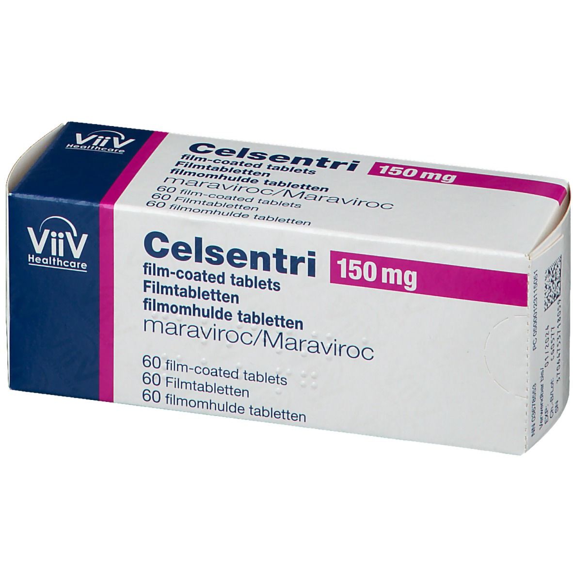 Целзентри, 150 мг, таблетки, покрытые пленочной оболочкой, 60 шт. фото