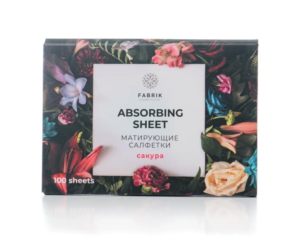 Fabrik Cosmetology салфетки матирующие, салфетки, 100 шт, сакура фото