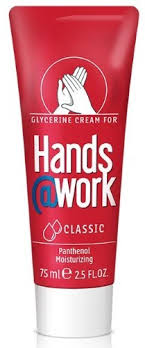 Hands@work classic глицериновый увлажняющий крем для рук, крем для рук, 75 мл, 1 шт, для сухой кожи фото