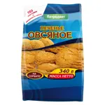 Печенье овсяное на сорбите, 340 г, 1 шт. фото