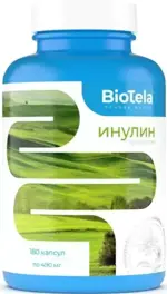 Biotela Инулин пребиотик, капсулы, 180 шт. фото