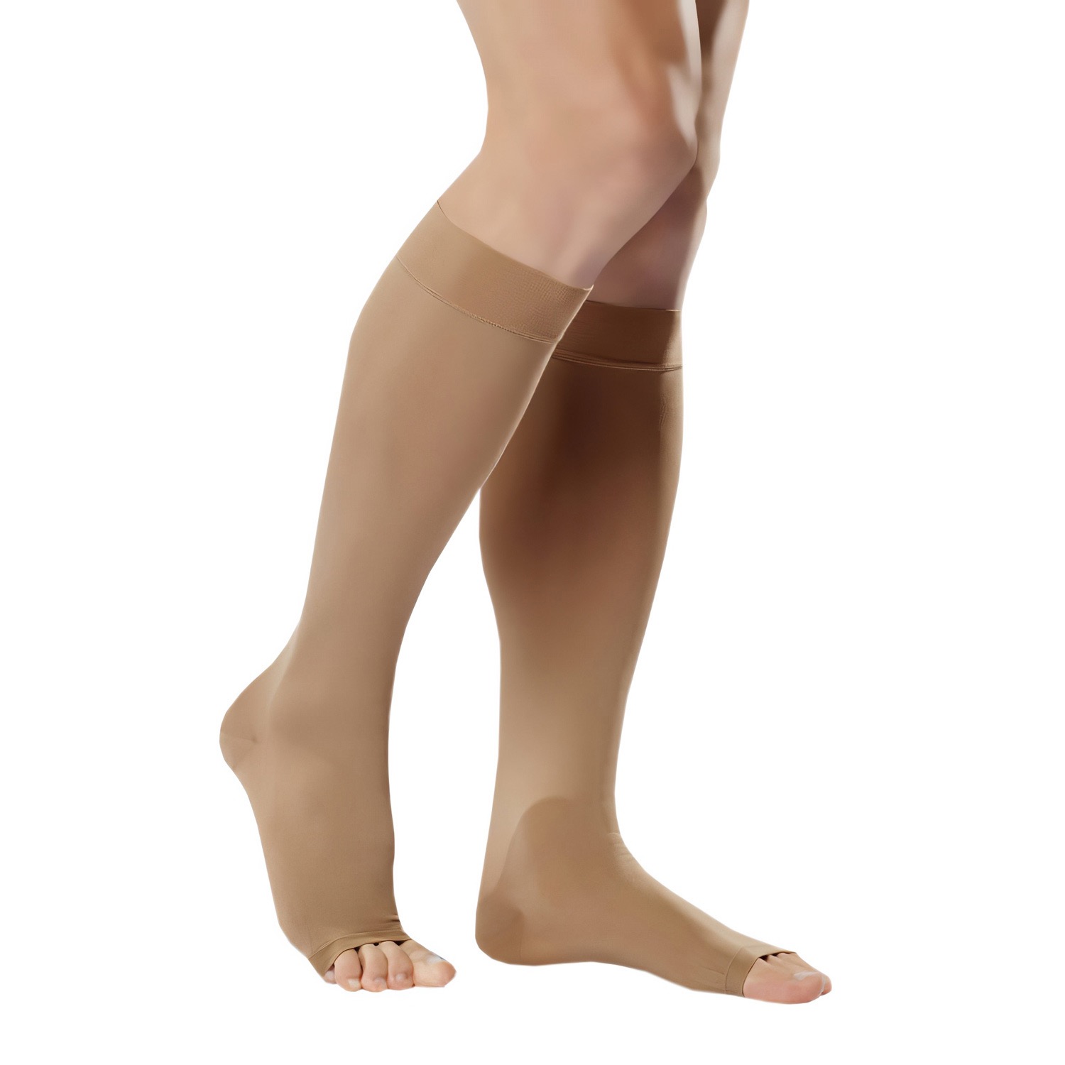 Tonus Elast Luxe Гольфы компрессионные без мыска 1 класс, р. 2, пара, 1 шт, песочные, арт. 0408 (рост 158-170 см) фото