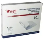Angel Повязка пластырного типа бактерицидная, 6 х 6 см, повязка стерильная, 10 шт. фото