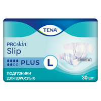 Tena Slip Plus Подгузники для взрослых, Large L (3), 30 шт. фото