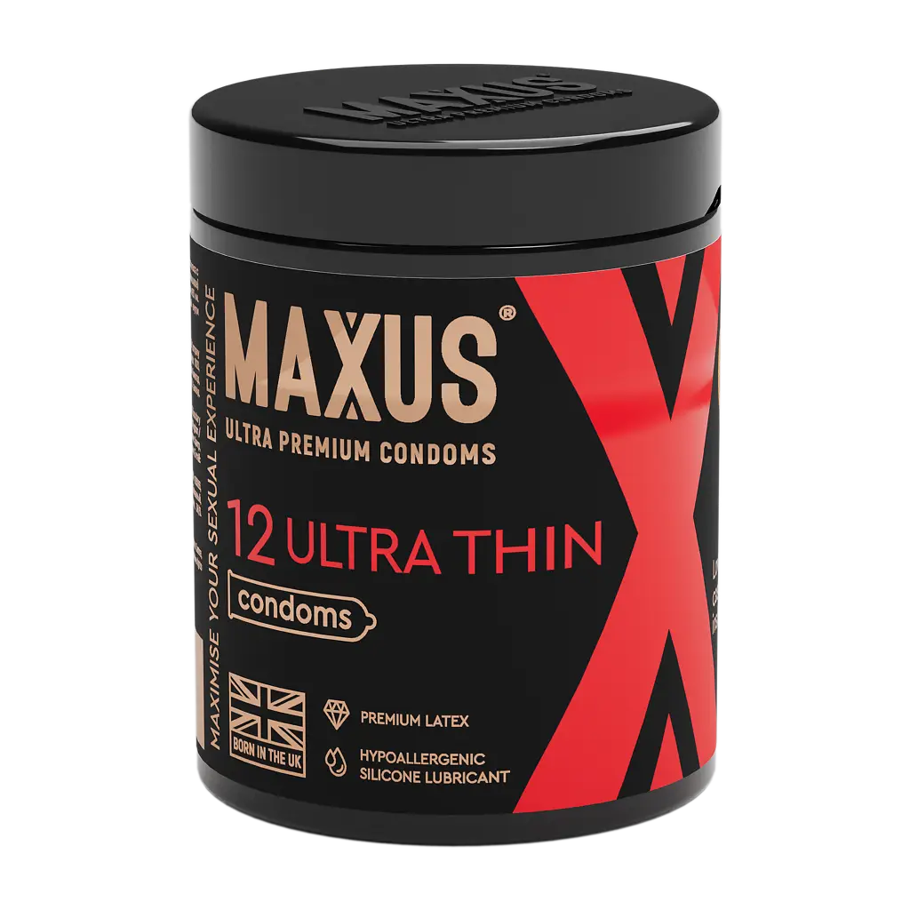 Maxus Ultra Thin, презервативы, 12 шт, ультратонкие фото