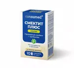 Консумед Смектит плюс инулин, порошок для приема внутрь, 4.24 г, 10 шт, ваниль фото