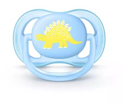 AVENT Ultra Air Пустышка силиконовая с футляром, 0-6 месяцев, 1 шт, арт. SCF544/10 фото