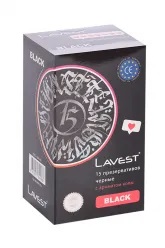 Lavest Black Презервативы, презервативы, 15 шт, с ароматом колы фото