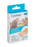 Cosmos Water-Resistant Пластырь, пластырь медицинский, 20 шт, 2 размера, водоотталкивающий фото 
