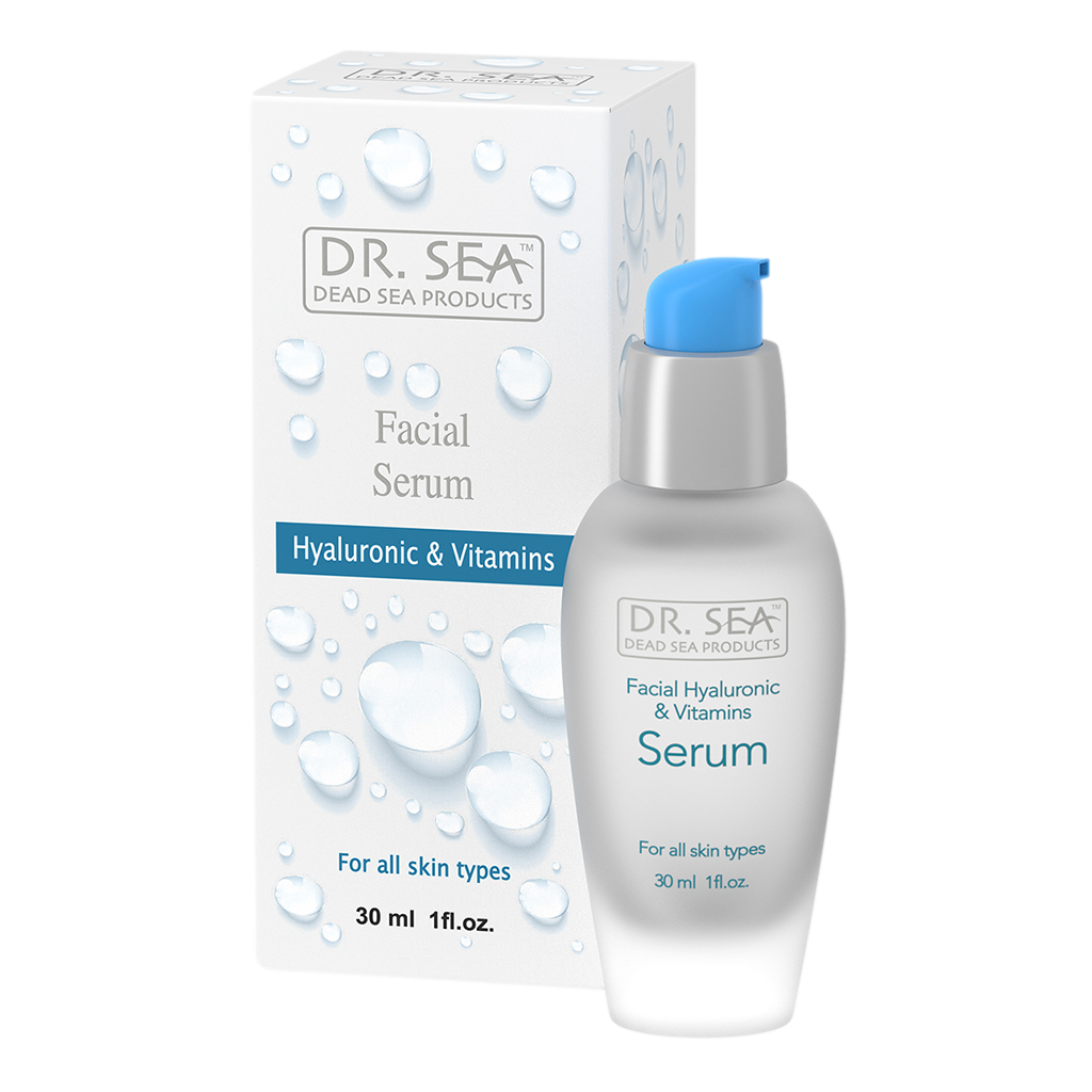 Dr. Sea Сыворотка для лица с гиалуроновой кислотой и витаминами, сыворотка, 30 мл, 1 шт. фото