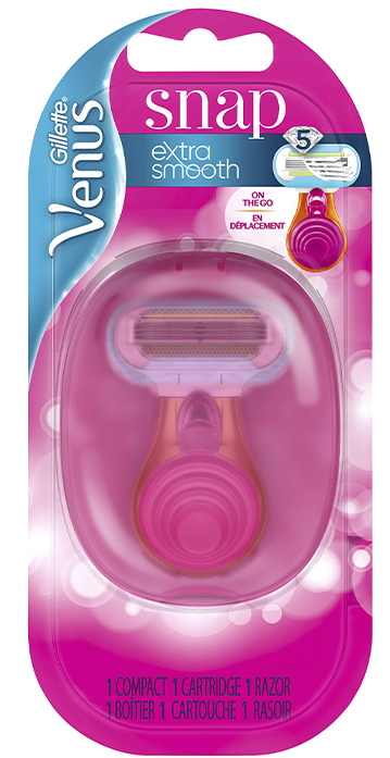 Gillette Venus Snap Embrace Extra Smooth Станок для бритья, 1 шт, с 1 сменной кассетой фото