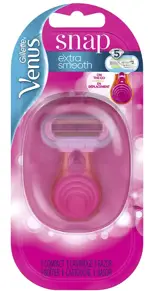 Gillette Venus Snap Embrace Extra Smooth Станок для бритья, 1 шт, с 1 сменной кассетой фото