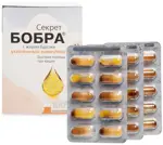 Секрет бобра с жиром барсука, 500 мг, капсулы, 30 шт. фото