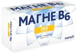 Магне B6, таблетки, покрытые пленочной оболочкой, 100 шт. фото