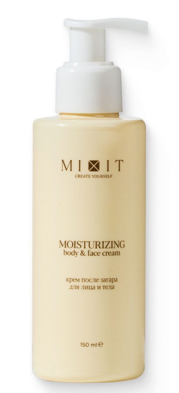 Mixit крем после загара для лица и тела с алоэ вера увлажняющий, крем, 150 мл, 1 шт. фото