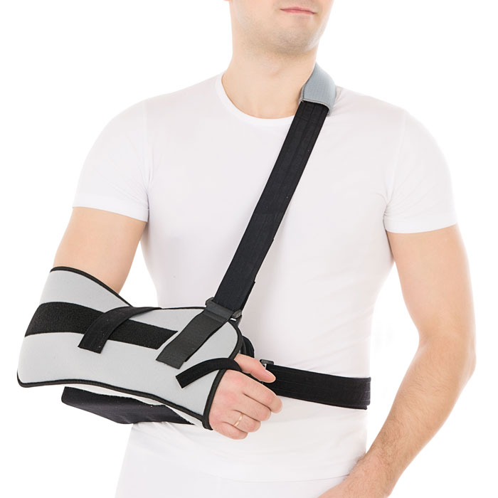 Тривес Бандаж на плечевой сустав фиксирующий с абдукционной подушкой, Medium M, бандаж плечевой, 1 шт, арт. Т.33.06 (Т-8106) фото