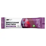 ABC Хэлси Фуд Пастила фруктовая, пастила, 27 г, 1 шт, яблоко + слива фото