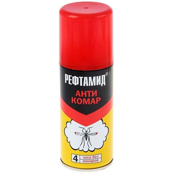 Рефтамид Антикомар, аэрозоль для наружного применения, 100 мл, 1 шт. фото