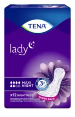 Tena Lady Maxi Night Прокладки урологические, прокладки урологические, 12 шт, 6 капель фото 2