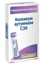 Колхикум аутумнале С30, гранулы гомеопатические, 4 г, 1 шт. фото