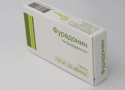 Фурадонин, 100 мг, таблетки, 20 шт. фото