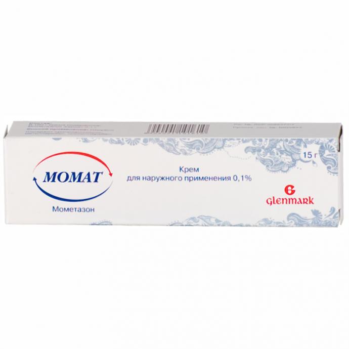 Момат, 0.1%, крем для наружного применения, 15 г, 1 шт. фото