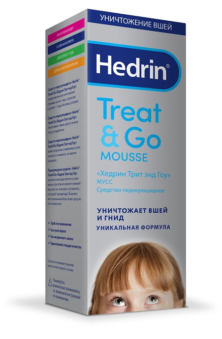 Hedrin Treat&amp;Go средство педикулицидное, мусс, 100 мл, 1 шт. фото
