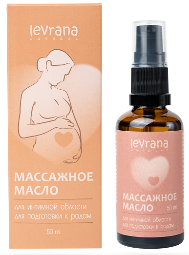 Levrana Массажное масло для интимной области, масло для наружного применения, 50 мл, 1 шт. фото