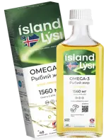 Lysi Омега-3 Рыбий жир, 1560 мг, жидкость для приема внутрь, 240 мл, 1 шт, лимон фото