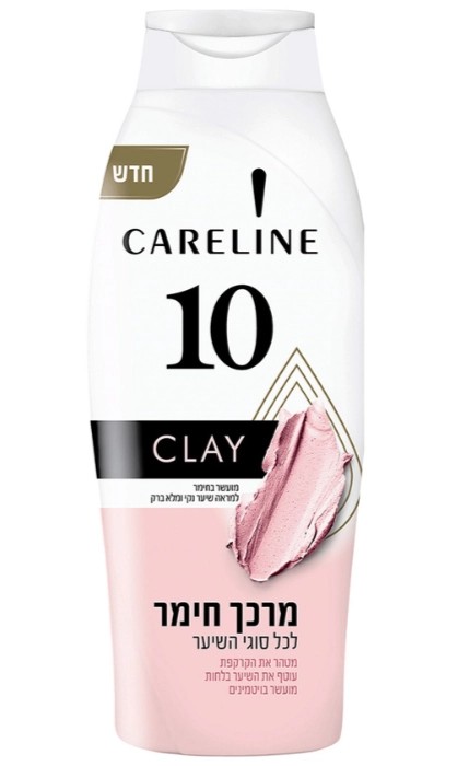 Careline 10 кондиционер укрепляющий с белой глиной для всех типов волос, кондиционер, 700 мл, 1 шт. фото