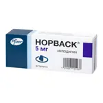 Норваск, 5 мг, таблетки, 30 шт. фото 4