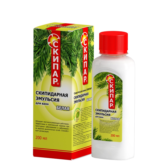 Скипар Набор терапевтический для принятия ванн НТВ-02, эмульсия для наружного применения, 200 мл, 1 шт, белого цвета фото
