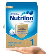 Nutrilon 1 Premium смесь молочная, смесь молочная сухая, 1200 г, 1 шт. фото 5
