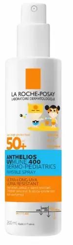 La Roche-Posay Anthelios UVMUNE 400 Dermo-pediatrics, спрей солнцезащитный детский, 200 мл, 1 шт, SPF 50 фото