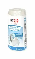 Ферстэйд Бинт эластичный компрессионный УНГА-ВР, 8 см х 0.6 м, 1 шт, с застежкой, высокой растяжимости фото