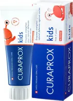 Curaprox kids Zero Зубная паста для детей с рождения, паста зубная, 60 мл, 1 шт, со вкусом клубники, без фтора фото