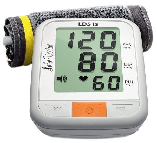 Little Doctor Тонометр автоматический LD51S + адаптер, тонометр автоматический, 1 шт. фото